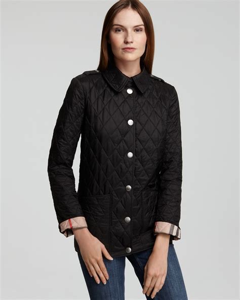 burberry brit quilted military jacket|burberry quilted jacket outlet price.